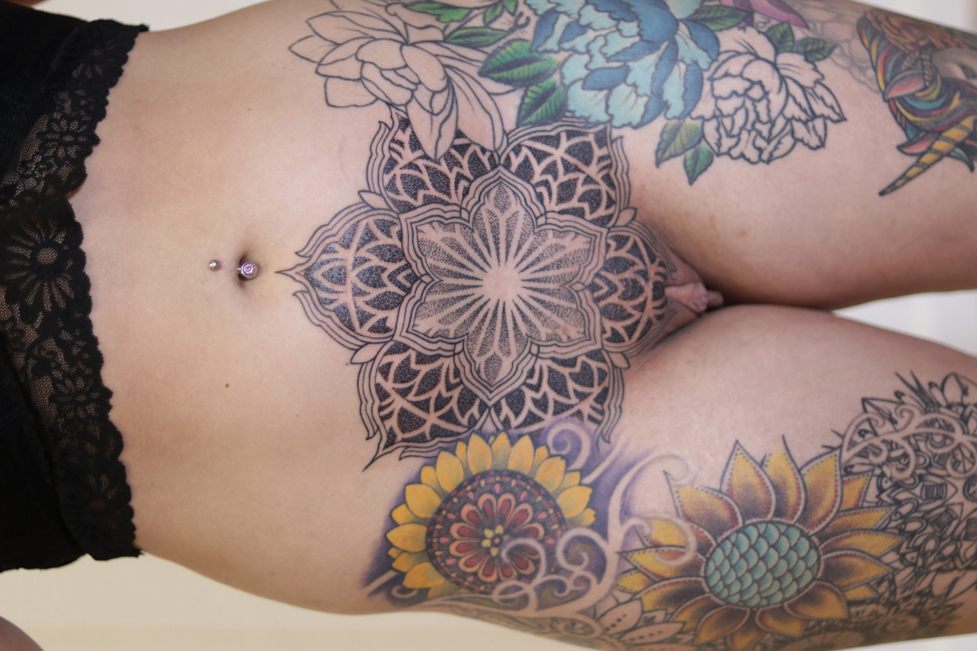 Adults-only tattoo work by Steve Sherick