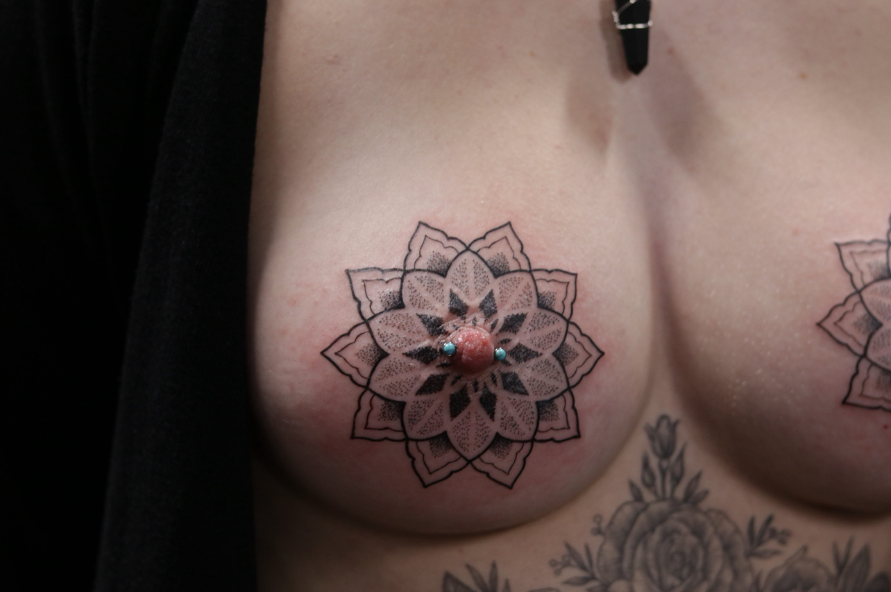 Adults-only tattoo work by Steve Sherick