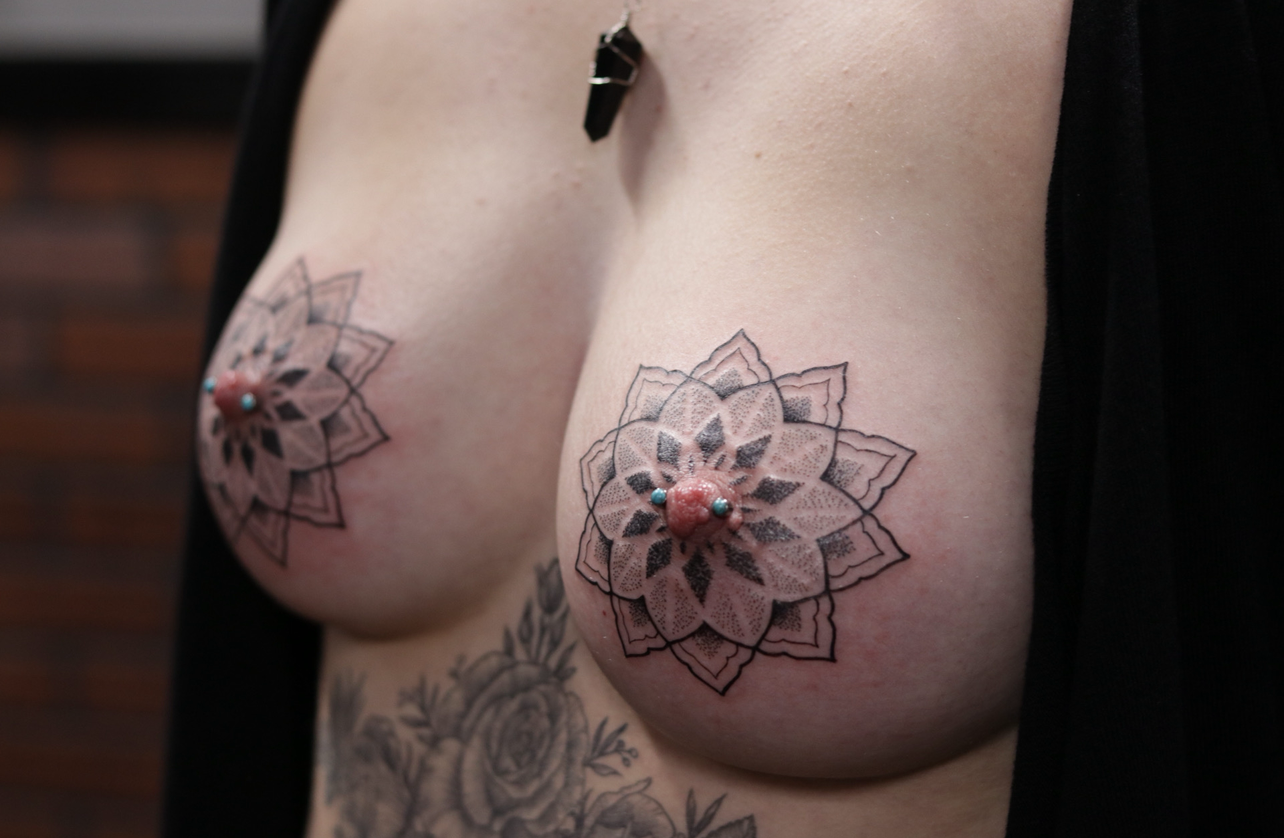 Adults-only tattoo work by Steve Sherick