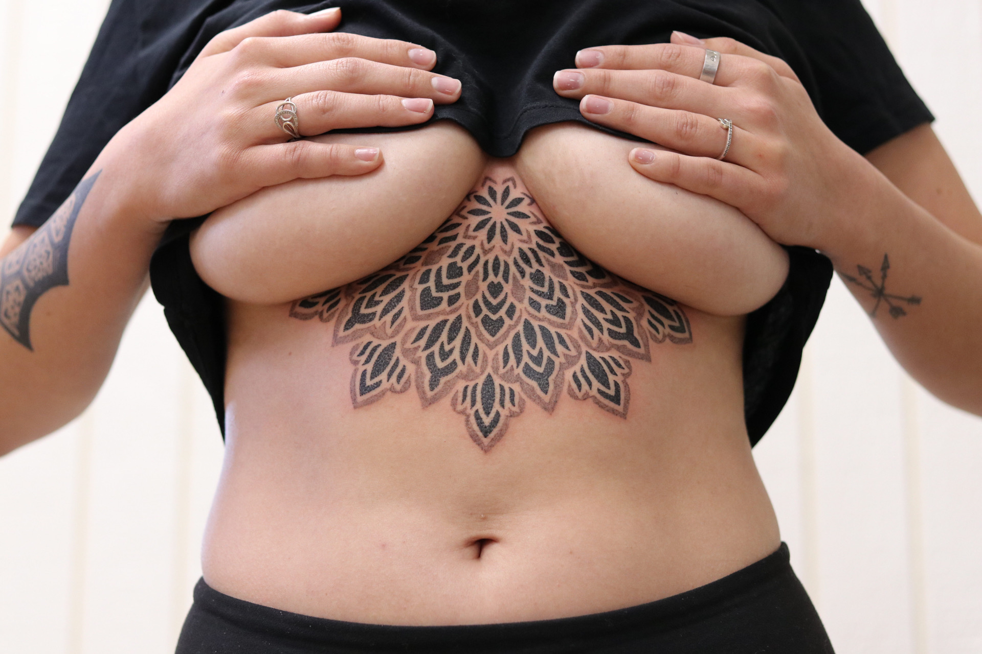 Adults-only tattoo work by Steve Sherick